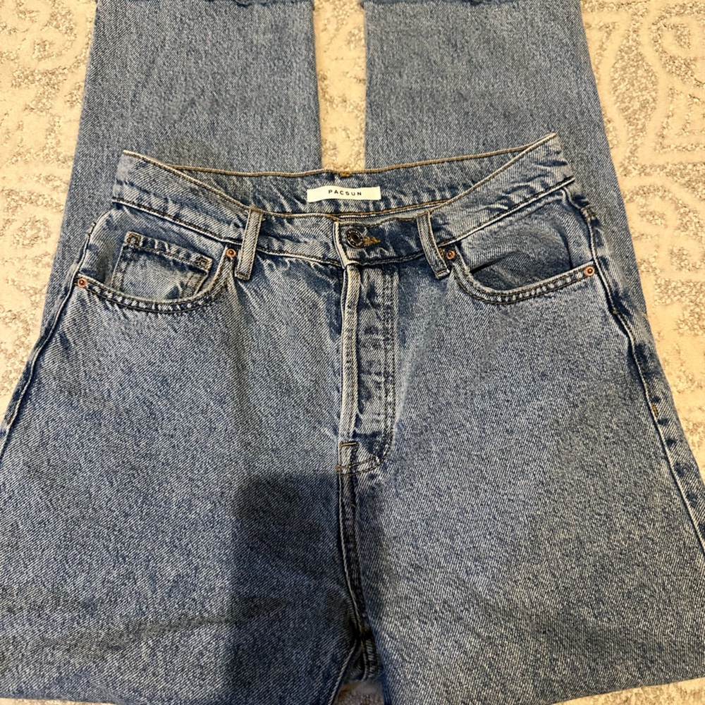 Pacsun Light Blue Straight Leg Jeans